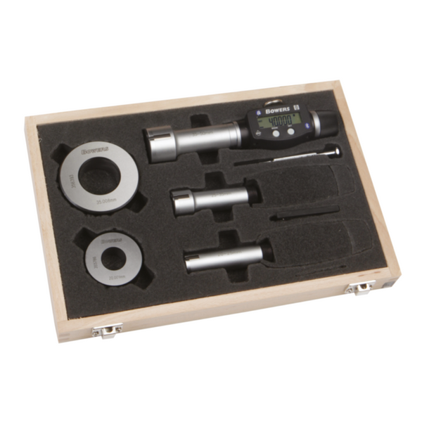 Bowers XT3 Digital Bore Gauge Set with Bluetooth 2mm - 6mm Range