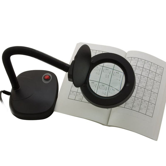 aoyue desktop magnifying lamp black