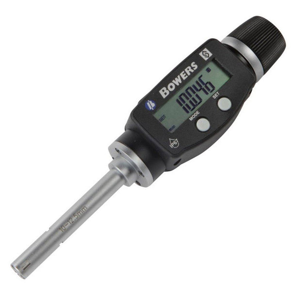 bowers xt3 digital 3 point bore gauge 10 12mm xtd10m