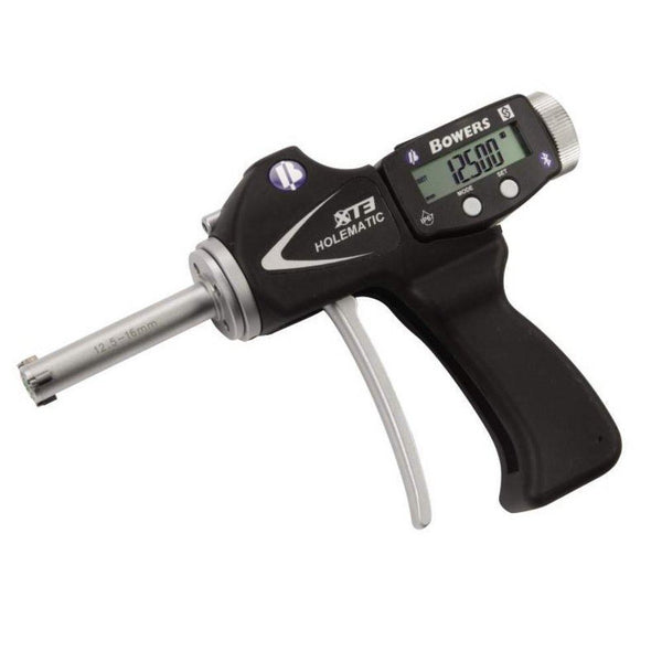 bowers xt3 digital pistol grip bore gauge bluetooth metric 2 5 3mm xth2m bt