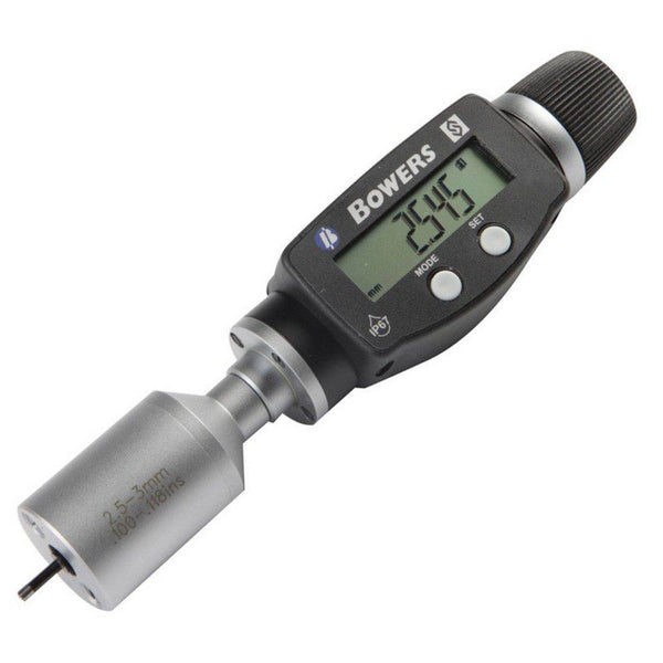 bowers xt3 digital 2 point bore gauge 2 0 2 5mm xtd1m