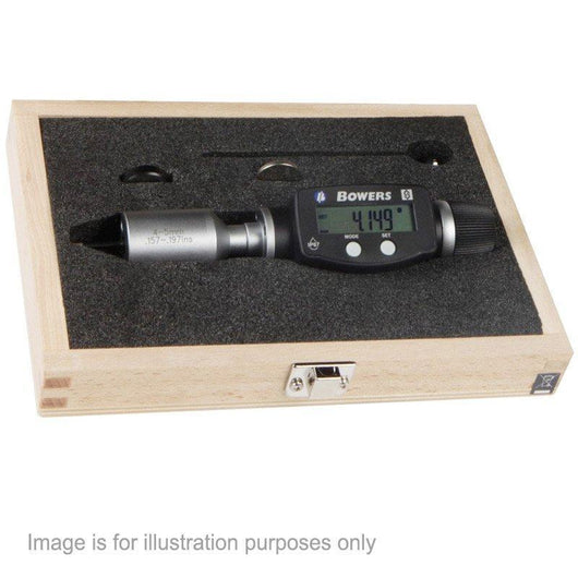 bowers xt3 digital 2 point bore gauge 3 4mm xtd3m