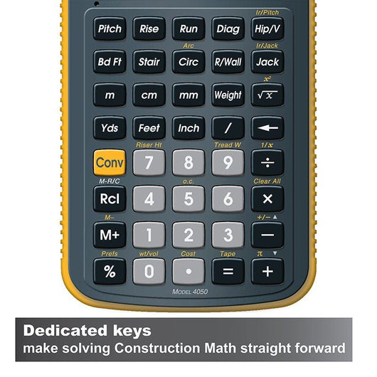 calculated industries 4050 construction master 5