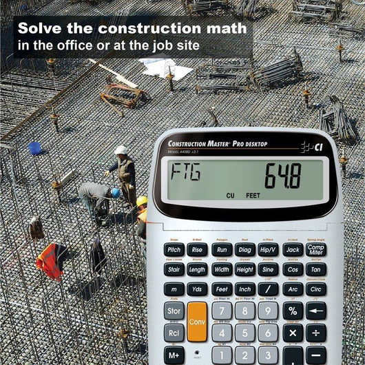 calculated industries 44080 construction master pro desktop