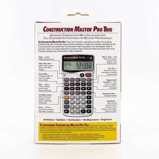 calculated industries 4080 construction master pro trig