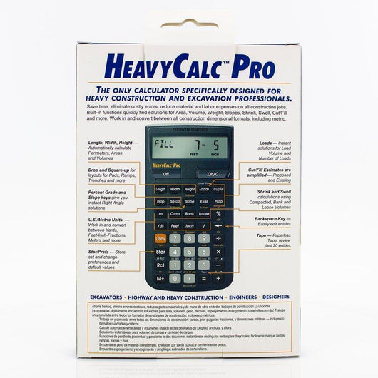 calculated industries 4325 heavycalc pro