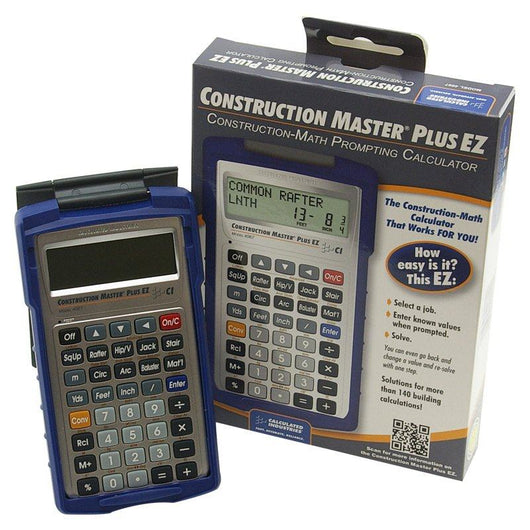 calculated industries 4067 construction master plus ez calculator