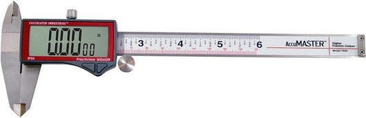 calculated industries 7408 accumaster 6 inch digital caliper