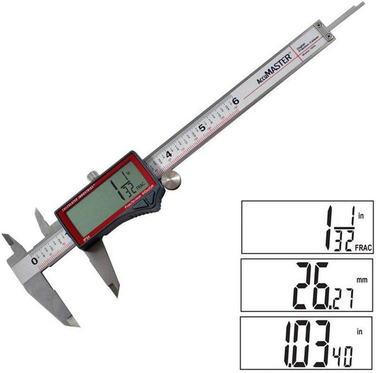 calculated industries 7408 accumaster 6 inch digital caliper