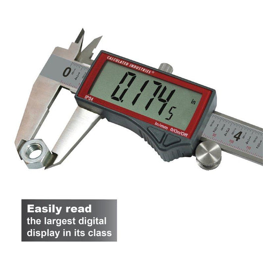 calculated industries accumaster digital fraction 6 inch 150mm caliper