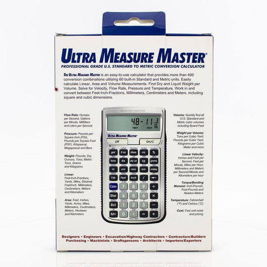 calculated industries 8025 ultra measure master