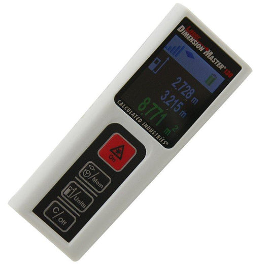 calculated industries 3356 laser distance measure 40m 130ft with metric imperial and fractions