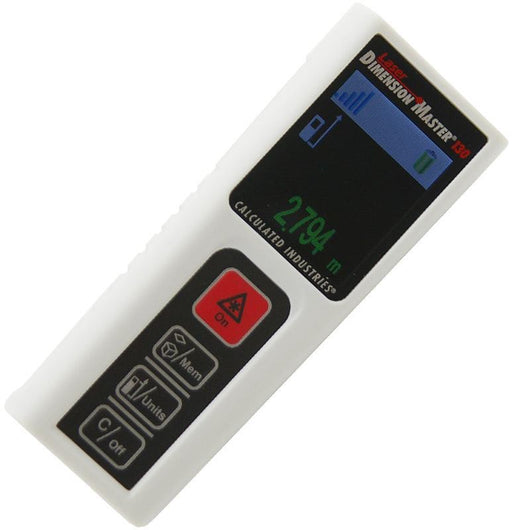 calculated industries 3356 laser distance measure 40m 130ft with metric imperial and fractions