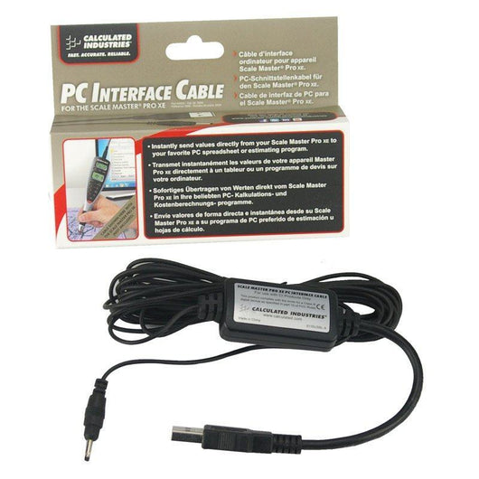 calculated industries 5006 advance linear digital plan measure pc interface cable