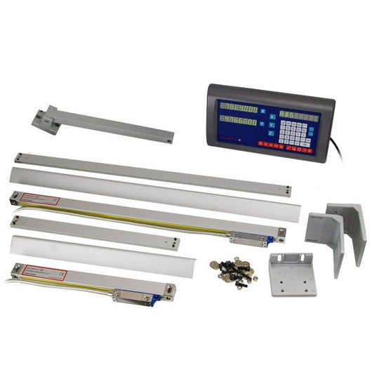 2 axis easson digital readout package including 2 linear optical encoders