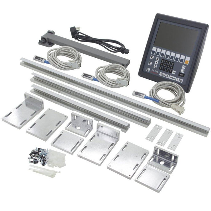 Easson ES-12B LCD digital readout package including 3 linear magnetic encoders