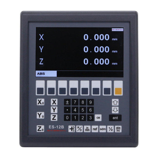 easson es 12b lcd 3 axis digital readout display console