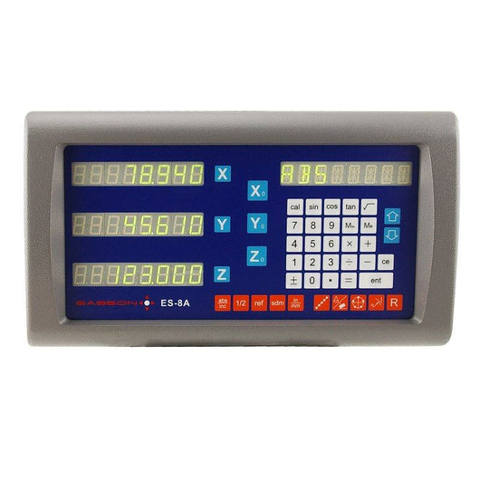 easson 8a 3x 3 axis digital readout display console