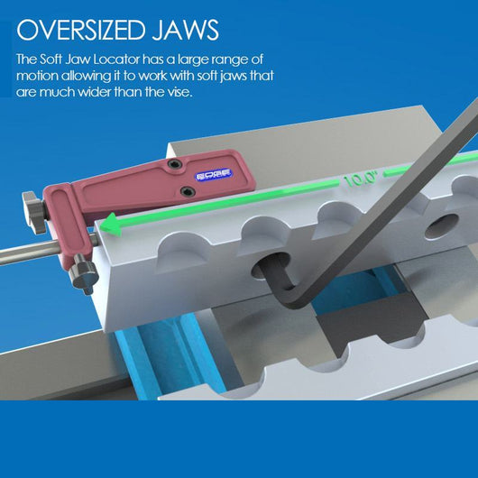 edge technology magnetic soft jaw locator