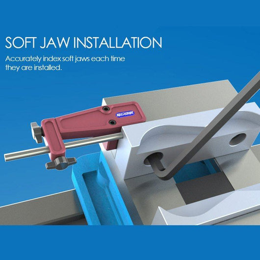 edge technology magnetic soft jaw locator