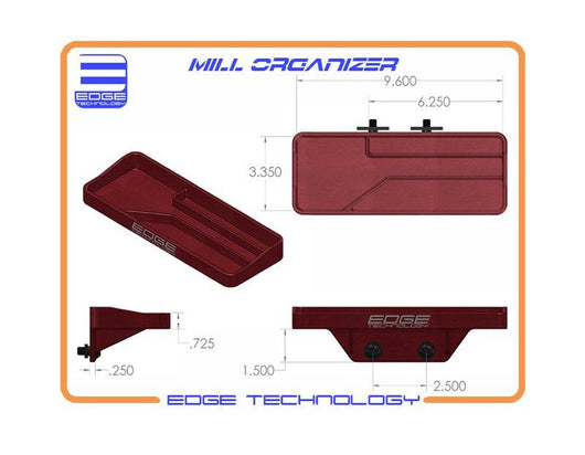 edge technology mill organiser for 150mm caliper and tooling