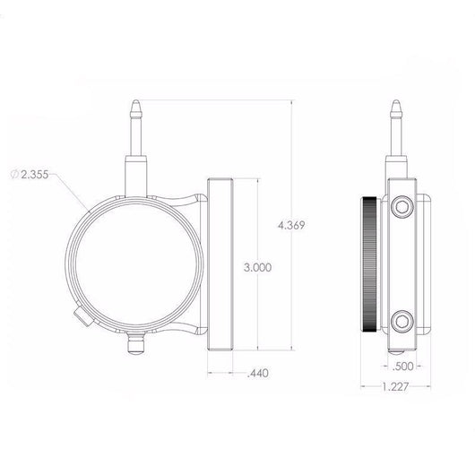 edge technology lathe tool post dial indicator 42 000