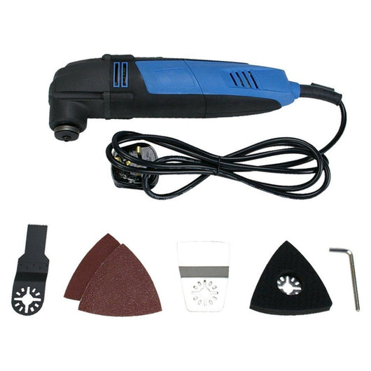 longbow oscillating multi tool with variable speed and accessory set