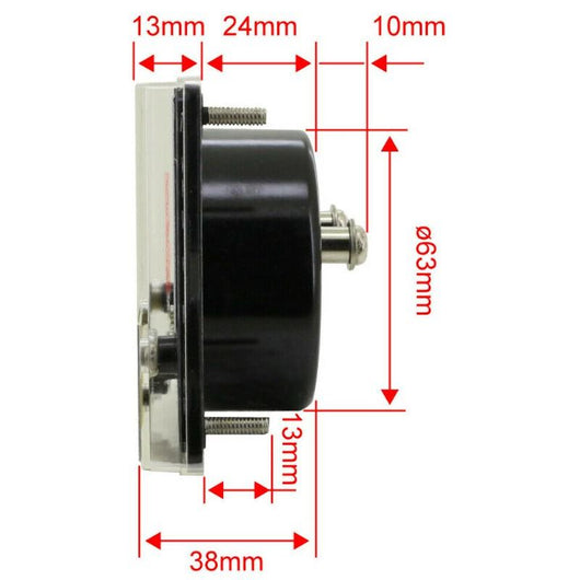 100mm analog rpm panel meters measuring tool ae rpm 100