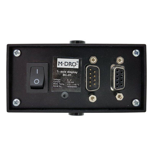 single axis angle readout display console for rotary encoders and magnetic tape rings