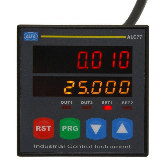 single axis quadrature display console with relay output