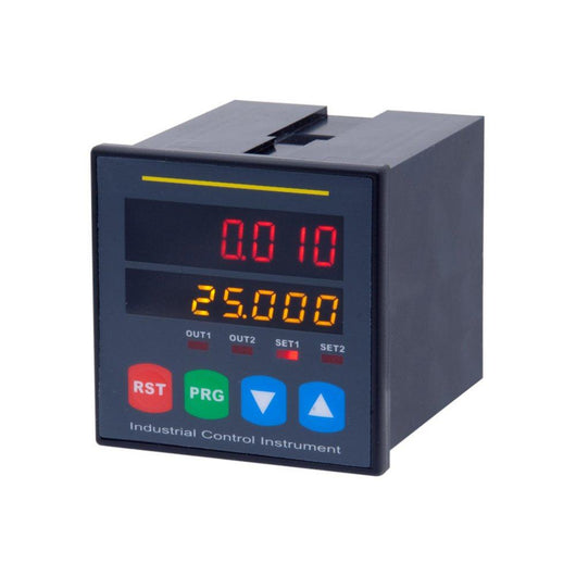 single axis quadrature display console with relay output