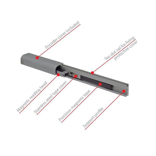 m dro eh 05 1150mm 46 reading length magnetic linear encoder