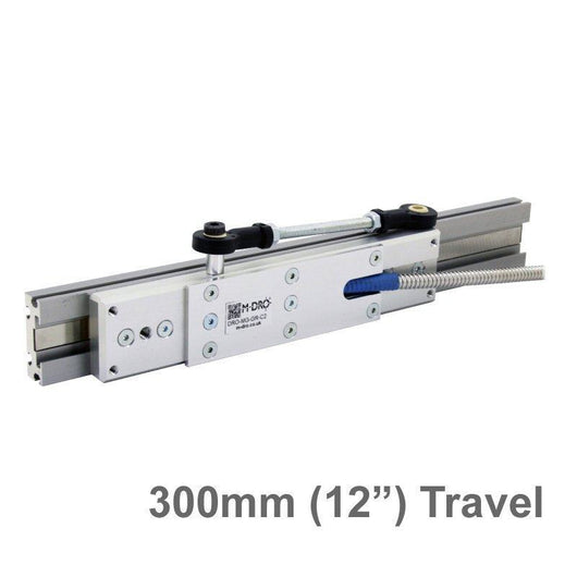 300mm 12 travel guided carriage and linear rail suitable for the m dro magnetic encoders