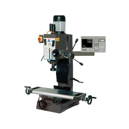 2 axis chester machine tools lux milling machine digital readout dro kit magnetic encoders mill not included