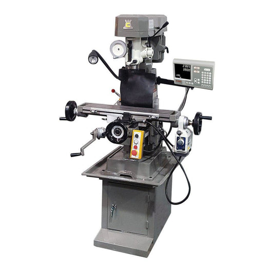 2 axis chester machine tools 626 turret mill digital readout dro kit magnetic encoders mill not included