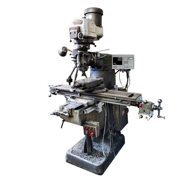 2 Axis Bridgeport 42 Table Mill Digital Readout DRO Kit - Magnetic Encoders (Mill not included)