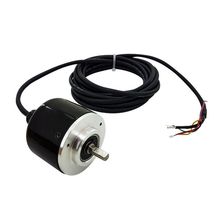 360 PPR Optical Incremental Rotary Encoder - 6mm Diameter Shaft and Clamping Flange Mount