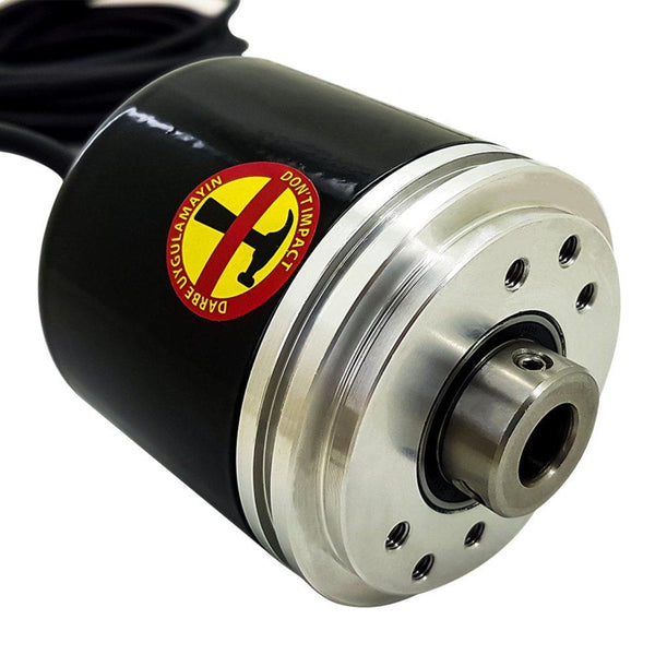 360 PPR Optical Incremental Rotary Encoder - 10mm Diameter Semi-hollow Shaft and Synchro Flange Mount