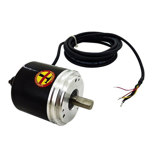 360 ppr optical incremental rotary encoder 10mm diameter shaft and synchro flange mount