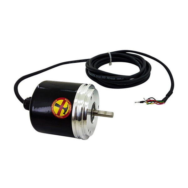 360 ppr optical incremental rotary encoder 6mm diameter shaft and synchro flange mount