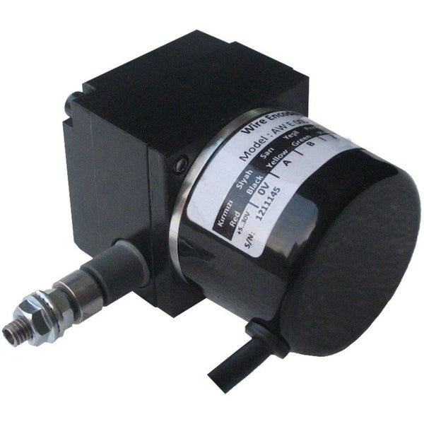 awe 110 series 1000mm travel draw wire encoder quadrature output