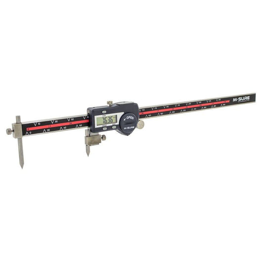 m sure ms 240 300 centre pitch digital caliper ms 240 series 5 300mm 0 2 12