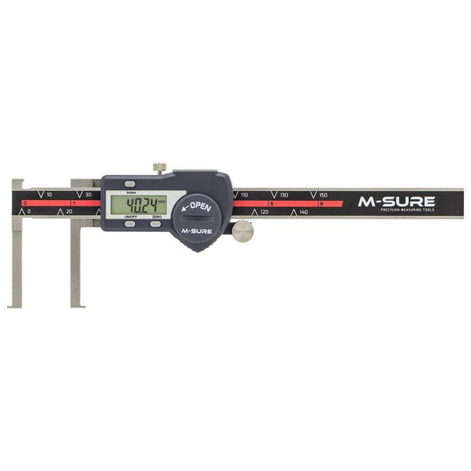 m sure ms 230 150 inside groove digital caliper ms 230 series 8 150mm 0 235 6