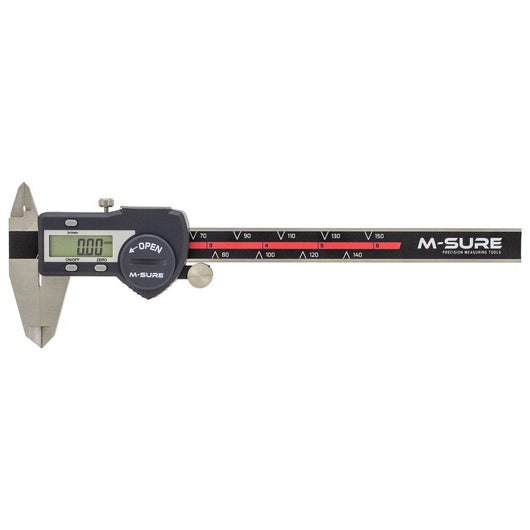 m sure ms 220 150 standard digital caliper ms 220 series 0 150mm 0 6