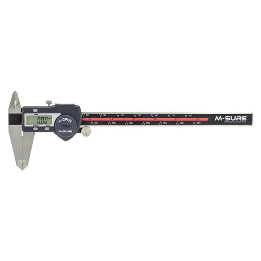 m sure ms 220 200 standard digital caliper ms 220 series 0 200mm 0 8