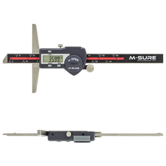 m sure ms 535 150 digital depth gauge 0 150mm 0 6 inch ms 535 series