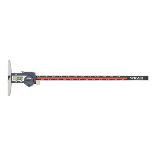 m sure ms 535 300 digital depth gauge 0 300mm 0 12 inch ms 535 series