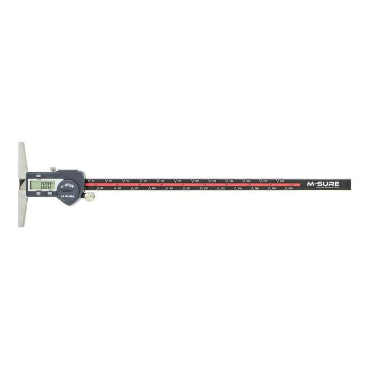 M-SURE MS-535-300 Digital Depth Gauge 0-300mm (0-12 inch) MS-535 Series