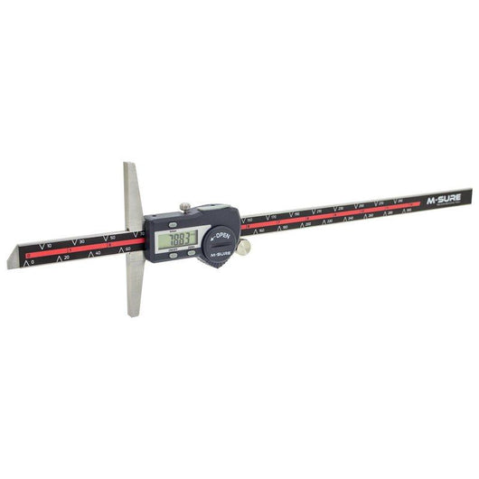 m sure ms 535 300 digital depth gauge 0 300mm 0 12 inch ms 535 series