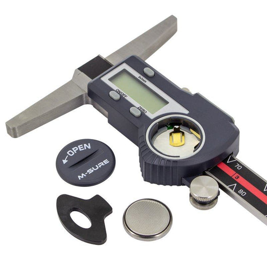 m sure ms 542 150 digital depth gauge with hook 0 150mm 0 6 inch ms 542 series